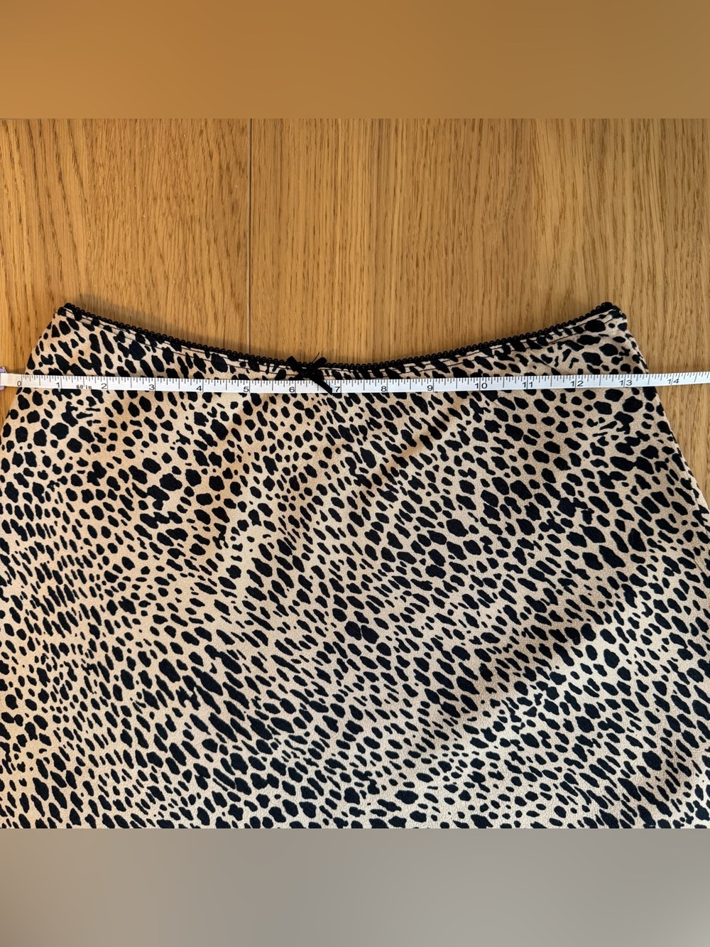 Brandy Melville Leopard Print Slip Skirt - Picture 6 of 7